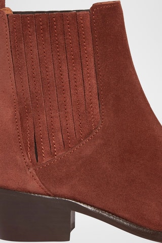 Botins em nobuck - Castanho