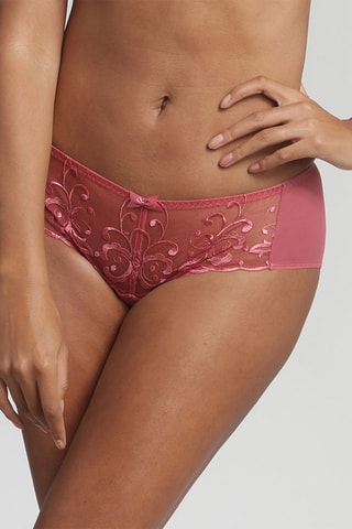 Cueca Essential Elégance Broderie - Rosa - Playtex