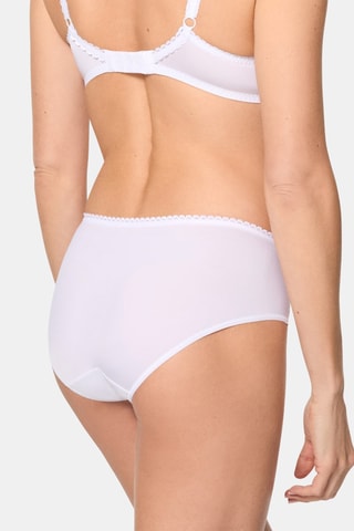 Cueca Flower Elégance - Branco - Playtex
