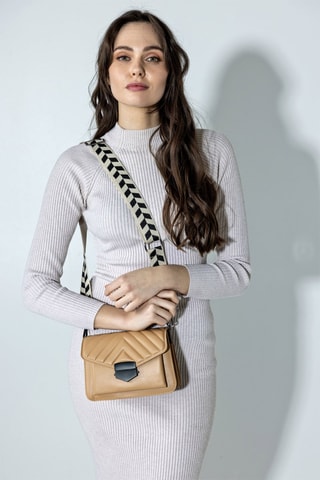 Sac bandoulière Zoe - Beige - Emily Westwood