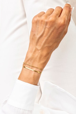 Bracelet Alessia - Plaqué or jaune - Emily Westwood
