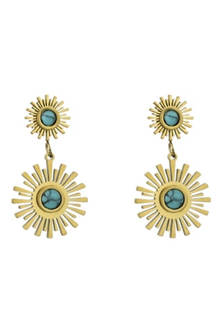 Boucles d'oreilles - Turquoises - Emily Westwood