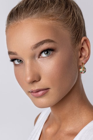 Boucles d'oreilles Aurelia - Plaqué or jaune - Emily Westwood