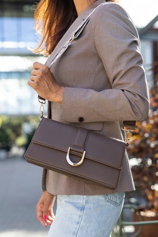 Sac bandoulière - Marron - Emily Westwood