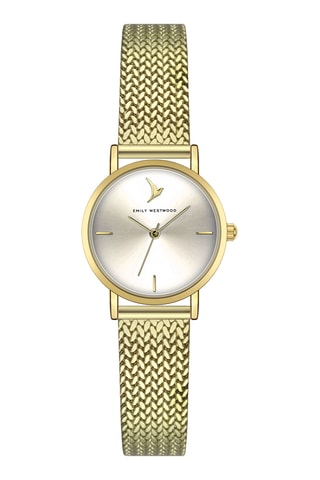 Montre à quartz en acier - Doré et argenté - Emily Westwood