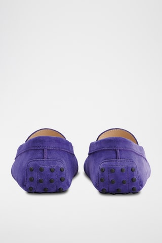 Leren Mocassins - Paars