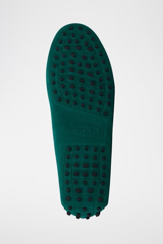 Leren Mocassins - Groen