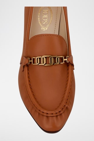 Leren Pumps - Bruin