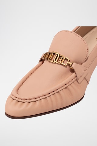 Leren Pumps - Roze