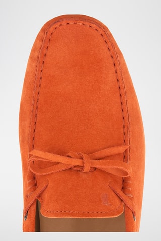 Leren Mocassins - Oranje