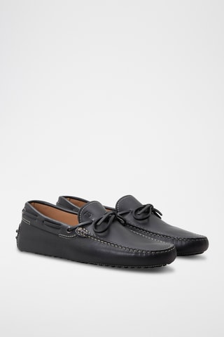 Leren Mocassins - Zwart