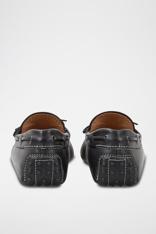 Leren Mocassins - Zwart