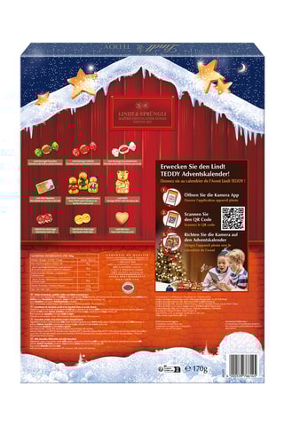 Calendrier de l'Avent Teddy 
170 g