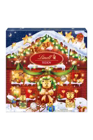 Lindt Calendrier de l'avent Teddy - 124 g