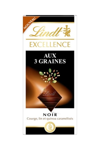 5 x Tablette Excellence Noir aux 3 Graines