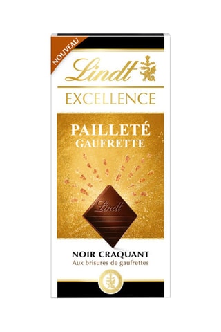 5 x Tablette Excellence Noir Gaufrette