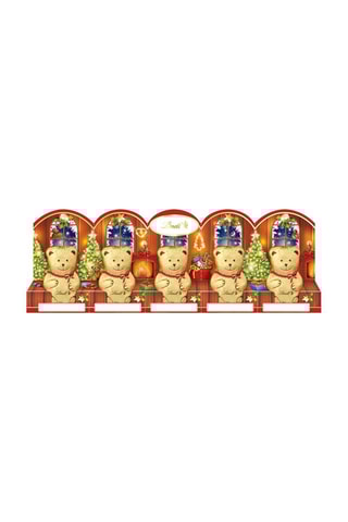 5 x Mini moulages Teddy chocolat au lait