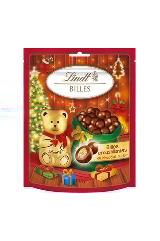 4 x Billes Lindt chocolat au lait