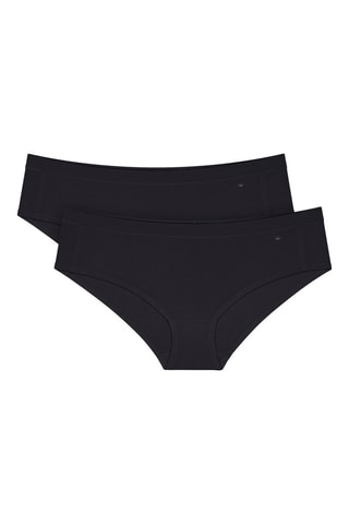 2 culottes Smart Natural Hipster EX - Noir