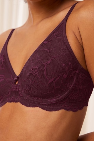 Soutien-gorge ampliforme Amourette Charm T W02 - Violet