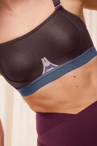 Brassière Triaction Gravity Lite - Bordeaux