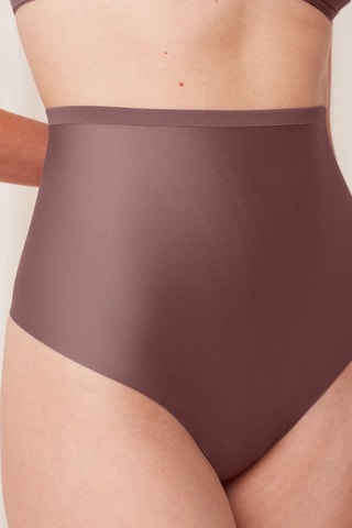 String taille haute Shape Smart - Vieux rose