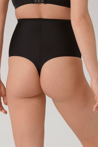 Culotte taille haute - Noir