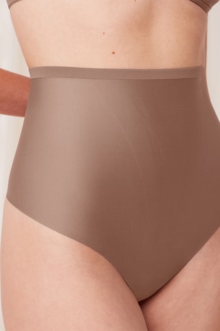 Culotte taille haute - Marron