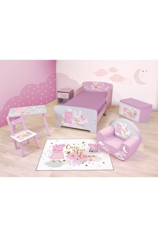 Lit avec sommier à lattes Peppa Pig  Dès 3 ans - 140 x 70 cm