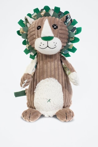 Peluche en velours Jelekros le lion - Dès la naissance