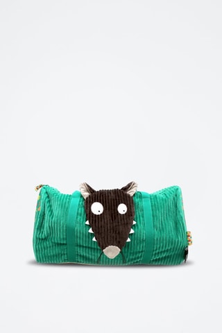 Sac de voyage en velours Le Loup - Vert