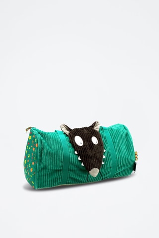 Sac de voyage en velours Le Loup - Vert