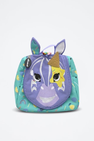 Trousse de toilette à oreilles Kiprokos le zèbre - Violet