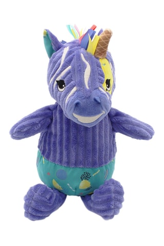 Peluche en velours Kiprokos le zèbre - Dès la naissance