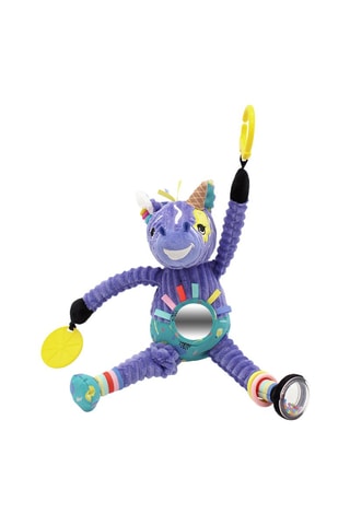Peluche d'activités Kiprokos le zèbre - Dès la naissance