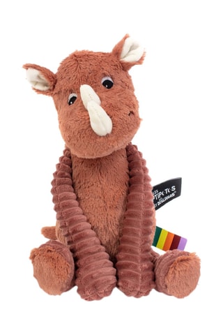 Peluche rhinocéros en velours Rhino - Dès la naissance