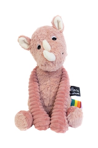 Peluche rhinocéros en velours Rhino - Dès la naissance