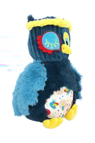 Peluche Astros Le Hibou en velours - Dès la naissance