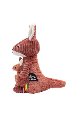 Peluche Ptipotos kangourou maman et son bébé - Dès la naissance