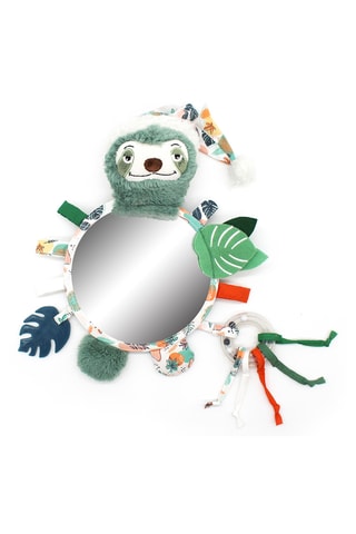 Miroir d'éveil Chillos le paresseux - 33 cm - Vert clair
