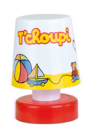 Veilleuse à poussoir T’Choupi - Blanc