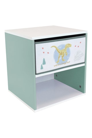 Table de chevet 1 tiroir Jurassic World - 33 x 30 x 36 cm
