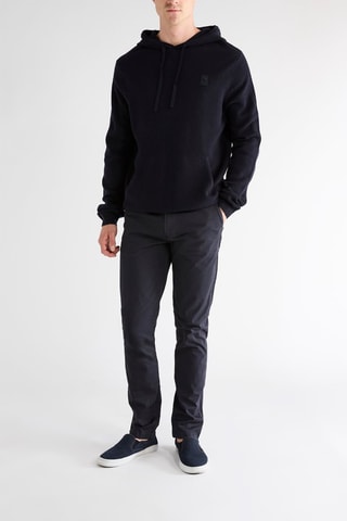 Camisola com capuz - Azul-marinho