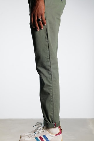 Calças chino - Verde-água