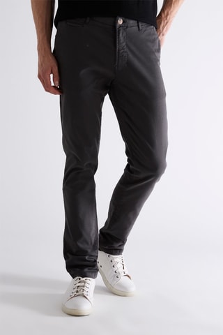 Calças chino - Cinzento-escuro