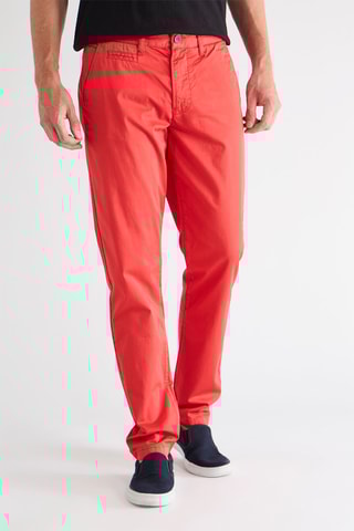 Calças chino - Vermelho