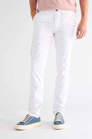 Calças chino slim - Branco