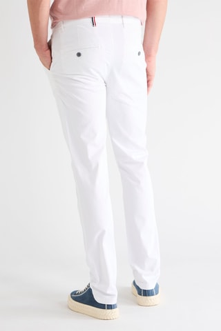 Calças chino slim - Branco