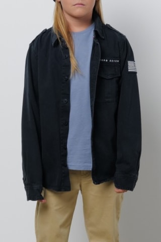 Sobrecamisa - Azul-escuro