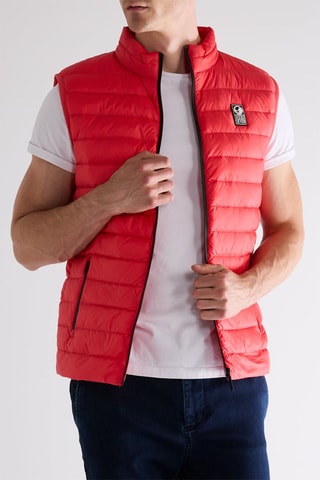 Colete acolchoado - Vermelho